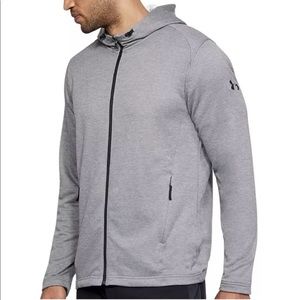Under Armour Full Zip Hoodie MK-1 Tech Terry Gray